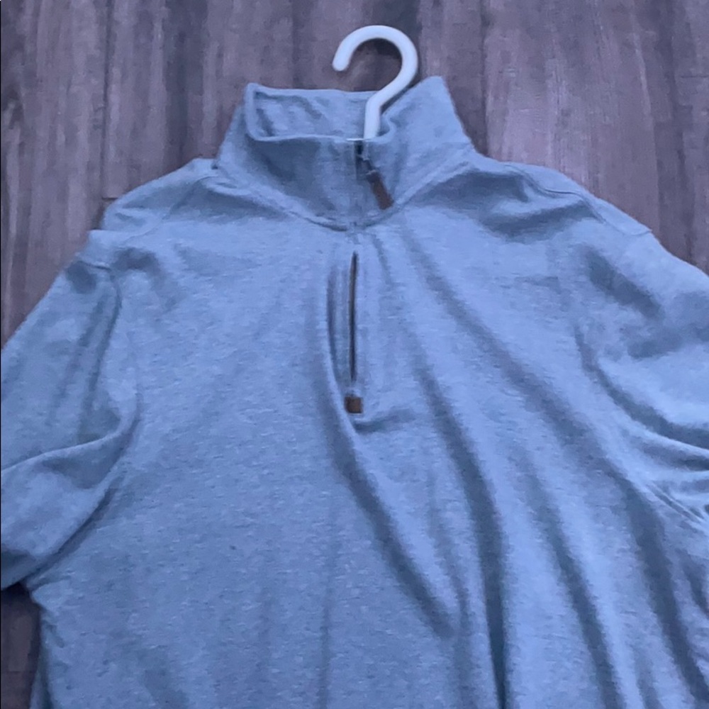 Gray Supima Cotton Sweater Size Size Large